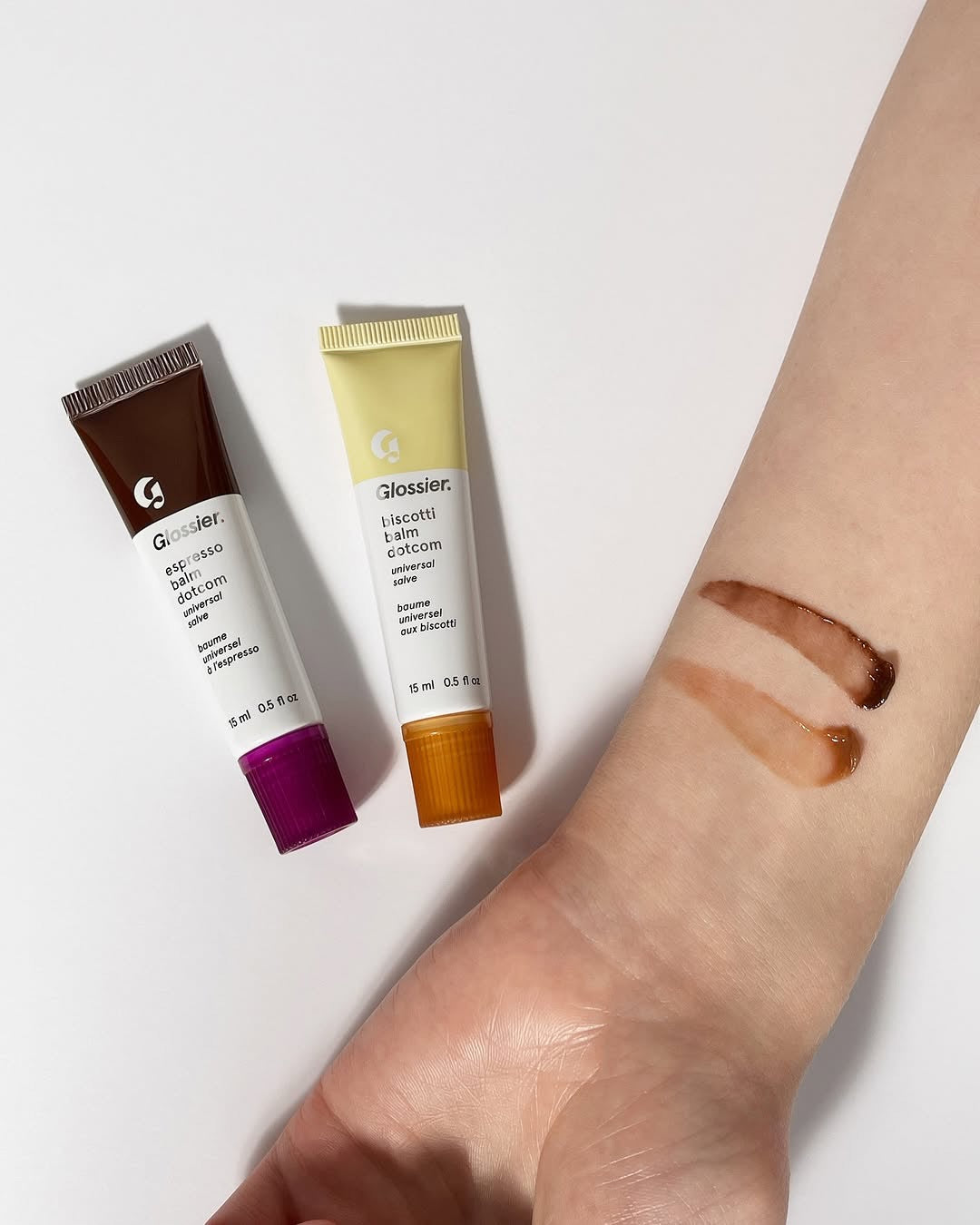Glossier / Balm Dot Com Biscotti